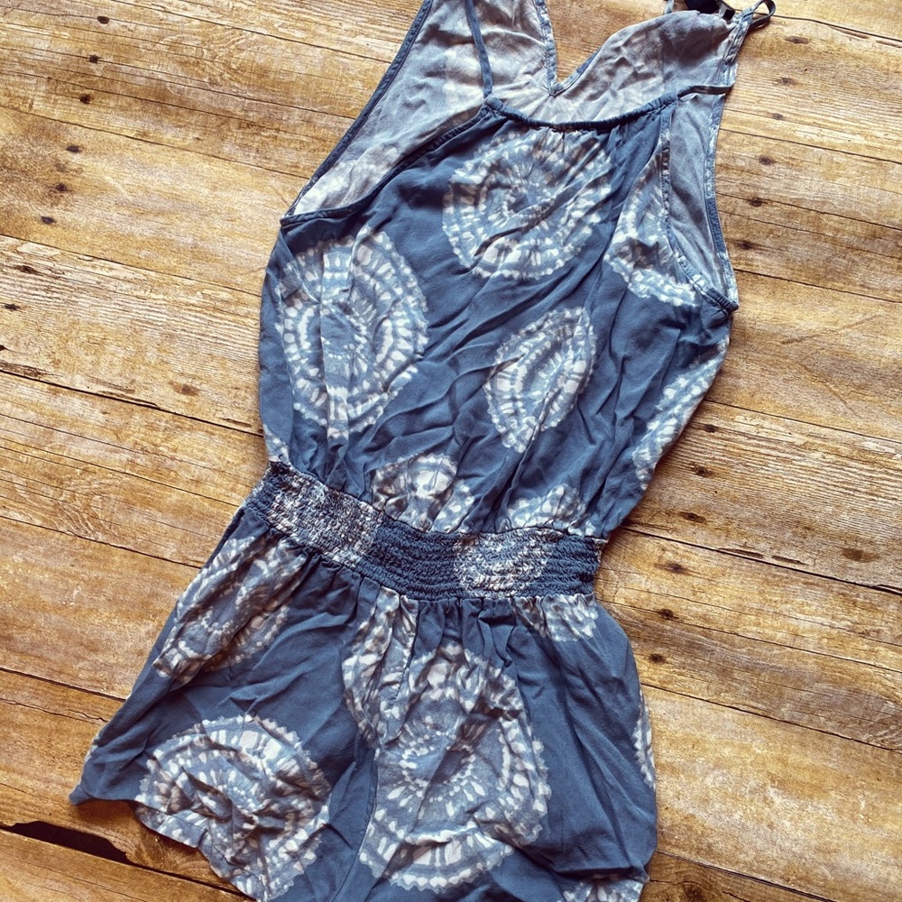 Blue Romper